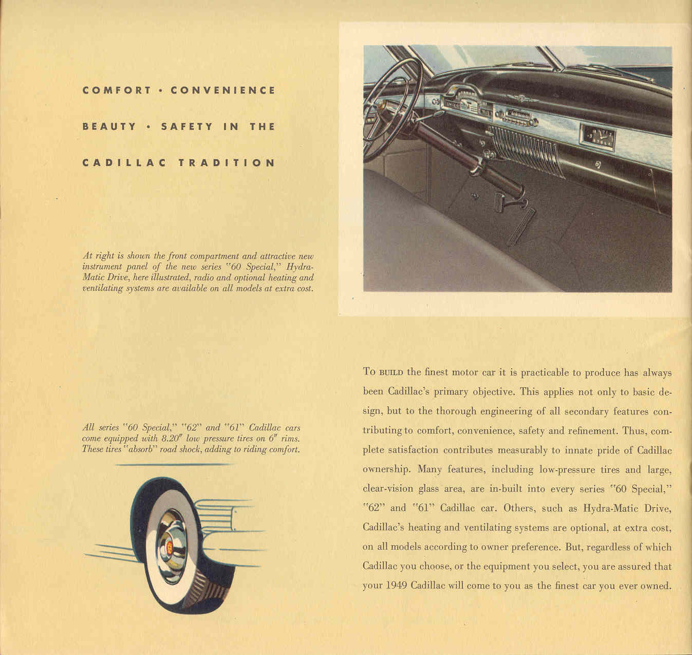 1949 Cadillac Brochure Page 4